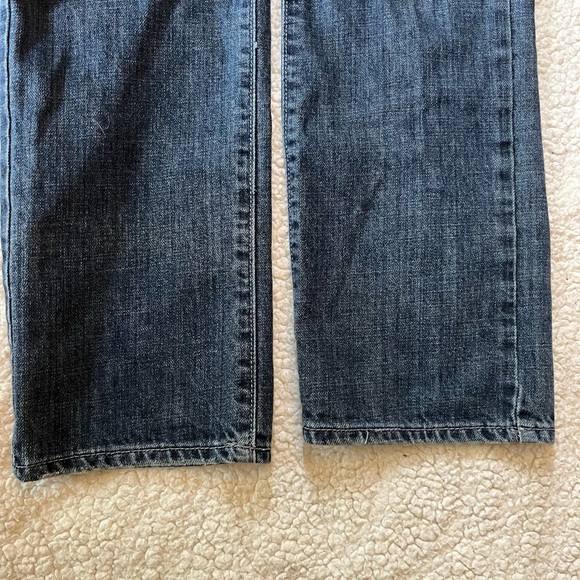 GUESS Vintage Slim Straight Del Mar Fit Jeans 29x30 Y2K Distressed - Picture 10 of 13